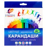 Creioane colorate Luci Classica 24buc