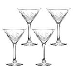 Set pocale martini Pasabahce Timeless 230ml 4buc