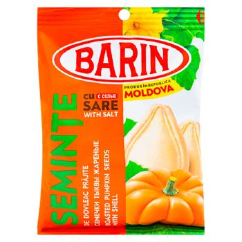 Seminte de floarea soarelui Barin prajite sarat 110g - cumpărați, prețuri pentru BONUS - foto 1