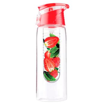 Infuzor ceai sticla maner plastic 700ml 24-1 - cumpărați, prețuri pentru BONUS - foto 1