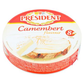 Cыр плавленый President Камембер треугольники 35% 140г - купить, цены на BONUS - фото 3