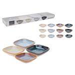 Set EH aperitive 7*7*2cm 4buc in asortiment