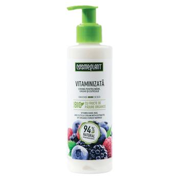 Crema p-u maini Cosmeplant 200ml Vitaminizata Fructe de padure - cumpărați, prețuri pentru BONUS - foto 1