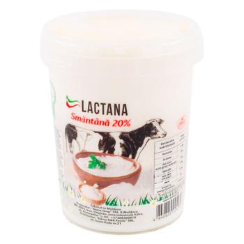 Smantana Lactana 20% 500g - cumpărați, prețuri pentru BONUS - foto 1
