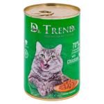 Hrană umedă Dr.Trend pui in sos pentru pisici 400g