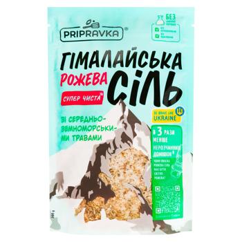Соль Pripravka Гималаи со средиземноморскими травами 200г - купить, цены на BONUS - фото 2