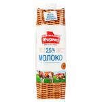 Молоко Ферма ультрапастеризованное 2,5% 980мл