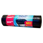 Saci de gunoi York 60l 10buc