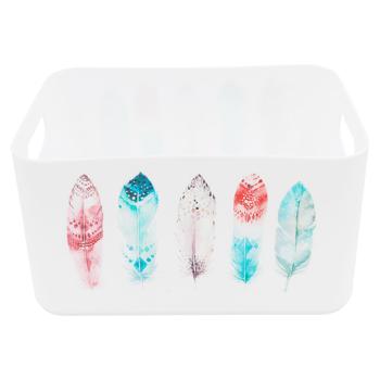 Корзина пластик Serenity - купить, цены на BONUS - фото 2