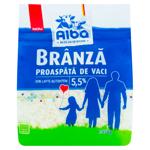 Branza proaspata de vaci Alba 5.5%  350g