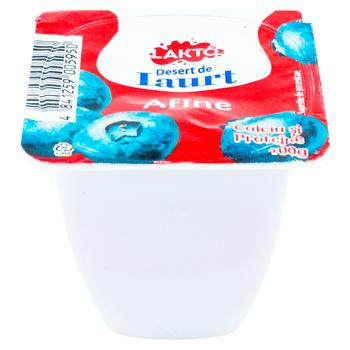 Desert de iaurt Lakto afine 100g - cumpărați, prețuri pentru BONUS - foto 1