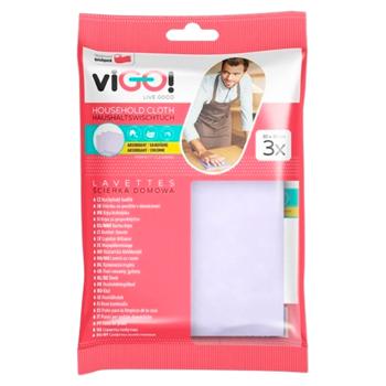 Салфетки Vigo бытовая M 3шт - купить, цены на BONUS - фото 1