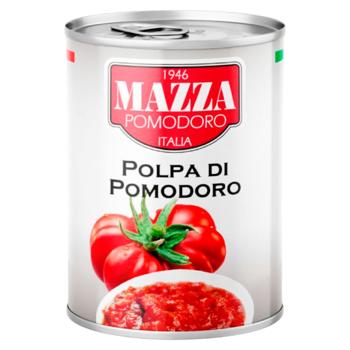 Rosii Mazza in suc propriu pulpa 400g - купить, цены на BONUS - фото 1