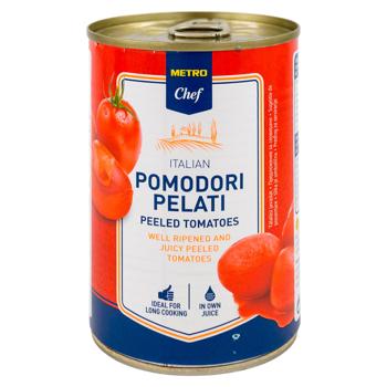 Tomate METRO Chef întregi depelate in suc de tomate 400g - cumpărați, prețuri pentru METRO - foto 1