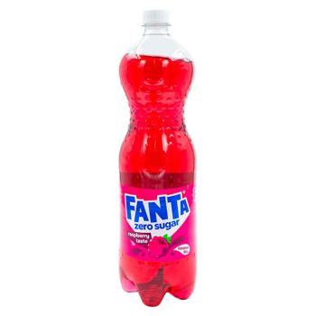 Bautura carbogazoasa Fanta zmeura fara zahar 1.25l - cumpărați, prețuri pentru BONUS - foto 1