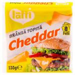 Branza topita Latti Cheddar felii 130g