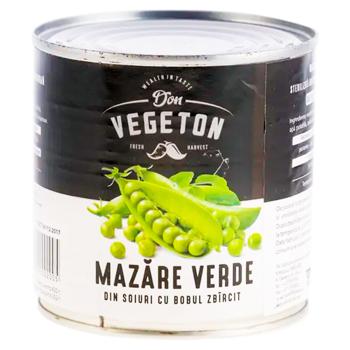 Горошек консервированный Vegeton 425г - купить, цены на BONUS - фото 1