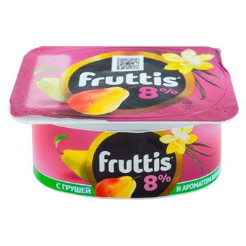 Десерт Fruttis Вишня/пломбир/груша/ваниль 8% 115г - купить, цены на BONUS - фото 1