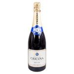 Вино игристое Cricova брют белое 0,75л