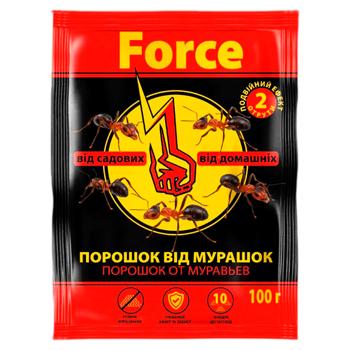 Pulbere pentru furnici/gandaci Force 20g - cumpărați, prețuri pentru BONUS - foto 1