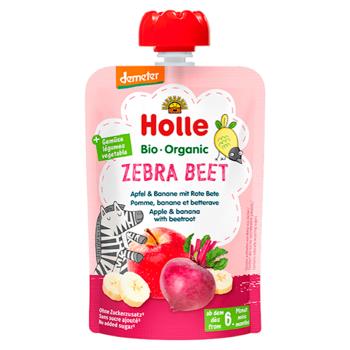 Piure Holle Bio Organic Zebra Beet Mere/banane/sfecla 100g - cumpărați, prețuri pentru BONUS - foto 1