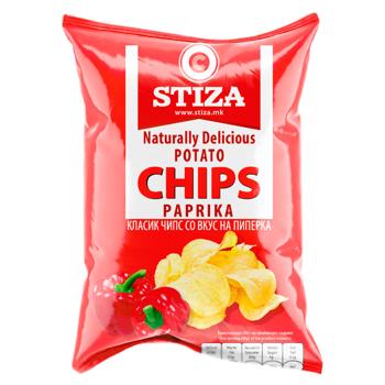 Chipsuri Stiza Clasic Paprika 60g - cumpărați, prețuri pentru BONUS - foto 1