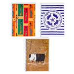 Blocnot cu spirala laterala metalica A6 80foi