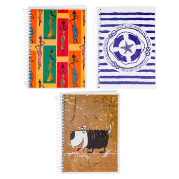 Blocnot cu spirala laterala metalica A6 80foi - cumpărați, prețuri pentru BONUS - foto 1