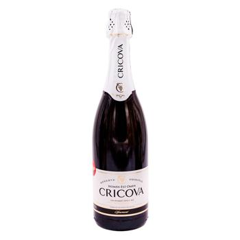 Вино игристое Cricova белое сладкое 0,75л - купить, цены на BONUS - фото 1