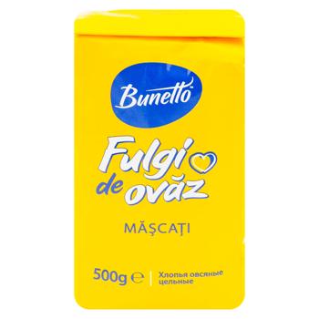 Fulgi de ovaz mascati Bunetto 500g - cumpărați, prețuri pentru BONUS - foto 2