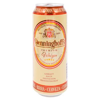 Bere Denninghoffs Weizen blonda nefiltrata 0.5l - cumpărați, prețuri pentru BONUS - foto 1