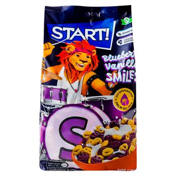 Cereale pentru micul dejun Start! сu aroma de afine si vanilie 500g - cumpărați, prețuri pentru BONUS - foto 1