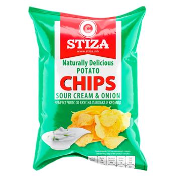Chipsuri Stiza Ceapa si smantana 150g - cumpărați, prețuri pentru BONUS - foto 1