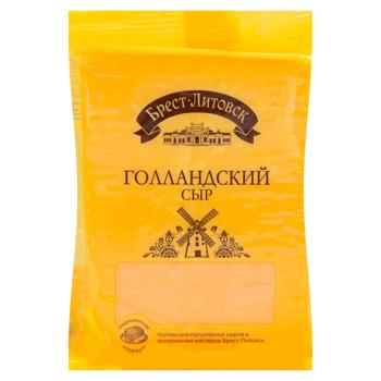 Branza Brest-Litovsk Gollandskii 45% 200g - cumpărați, prețuri pentru BONUS - foto 1