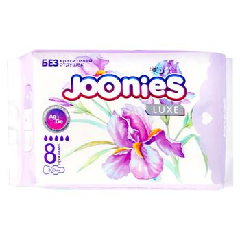 Absorbante igienice Joonies Luxe de noapte 8buc - cumpărați, prețuri pentru BONUS - foto 1