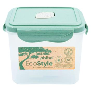 Caserola p/frigider/MVP Phibo EcoStyle cu supapa 0.9l - купить, цены на BONUS - фото 1