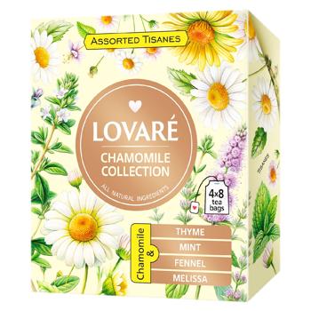 Ceai din plante Lovare Tisanes Chamomile in plicuri 1.5g*32buc - cumpărați, prețuri pentru BONUS - foto 1
