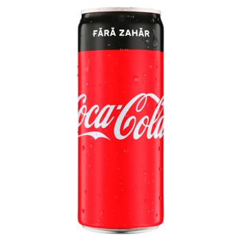 Bautura carbogazoasa Coca-Cola Zero 250ml - cumpărați, prețuri pentru BONUS - foto 1