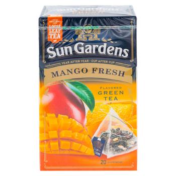 Ceai verde Sun Gardens Mango Fresh 20buc - cumpărați, prețuri pentru BONUS - foto 2
