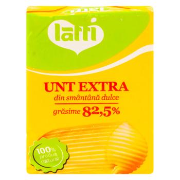 Масло Latti Extra 82,5% 180г - купить, цены на BONUS - фото 1