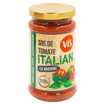 Sos de tomate Vis Italian busuioc 225g - cumpărați, prețuri pentru BONUS - foto 1