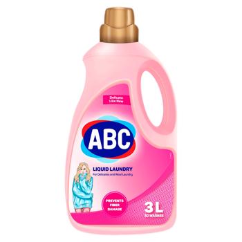 Detergent lichid ABC Delicate 3l - cumpărați, prețuri pentru BONUS - foto 1