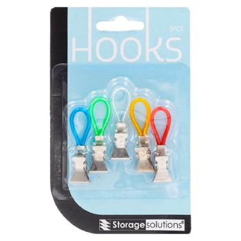 Clipsuri pentru prosoape Storage Solutions metal 5buc - cumpărați, prețuri pentru BONUS - foto 1