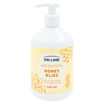 Мыло жидкое On Line Honey Bliss 500мл - купить, цены на BONUS - фото 1