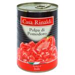 Помидоры Casa Rinaldi в собственном соку нарезанные 400г