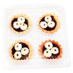 Prajitura Franzeluta Cosulet portocale si coacaza neagra 60g*4buc