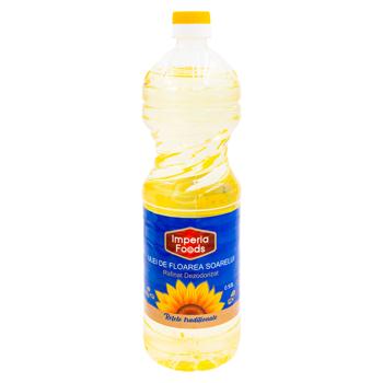 Ulei de floarea soarelui Imperia Foods rafinat dezodorizat 920ml - cumpărați, prețuri pentru BONUS - foto 1