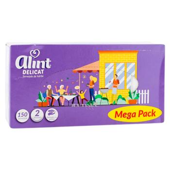 Servetele cosmetice Alint 2 strat 150buc - cumpărați, prețuri pentru BONUS - foto 1