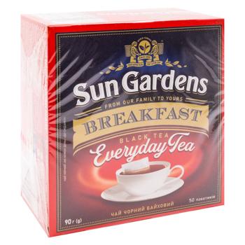 Ceai negru Sun Gardens Breakfast  in plicuri 2.5g*50buc - cumpărați, prețuri pentru BONUS - foto 3