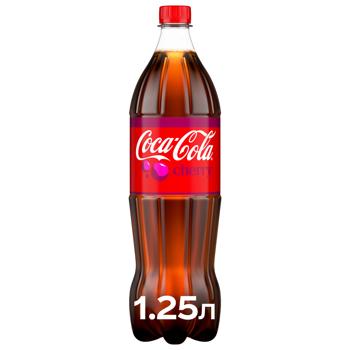 Bautura carbogazoasa Coca-Cola Cherry 1.25l - cumpărați, prețuri pentru BONUS - foto 1